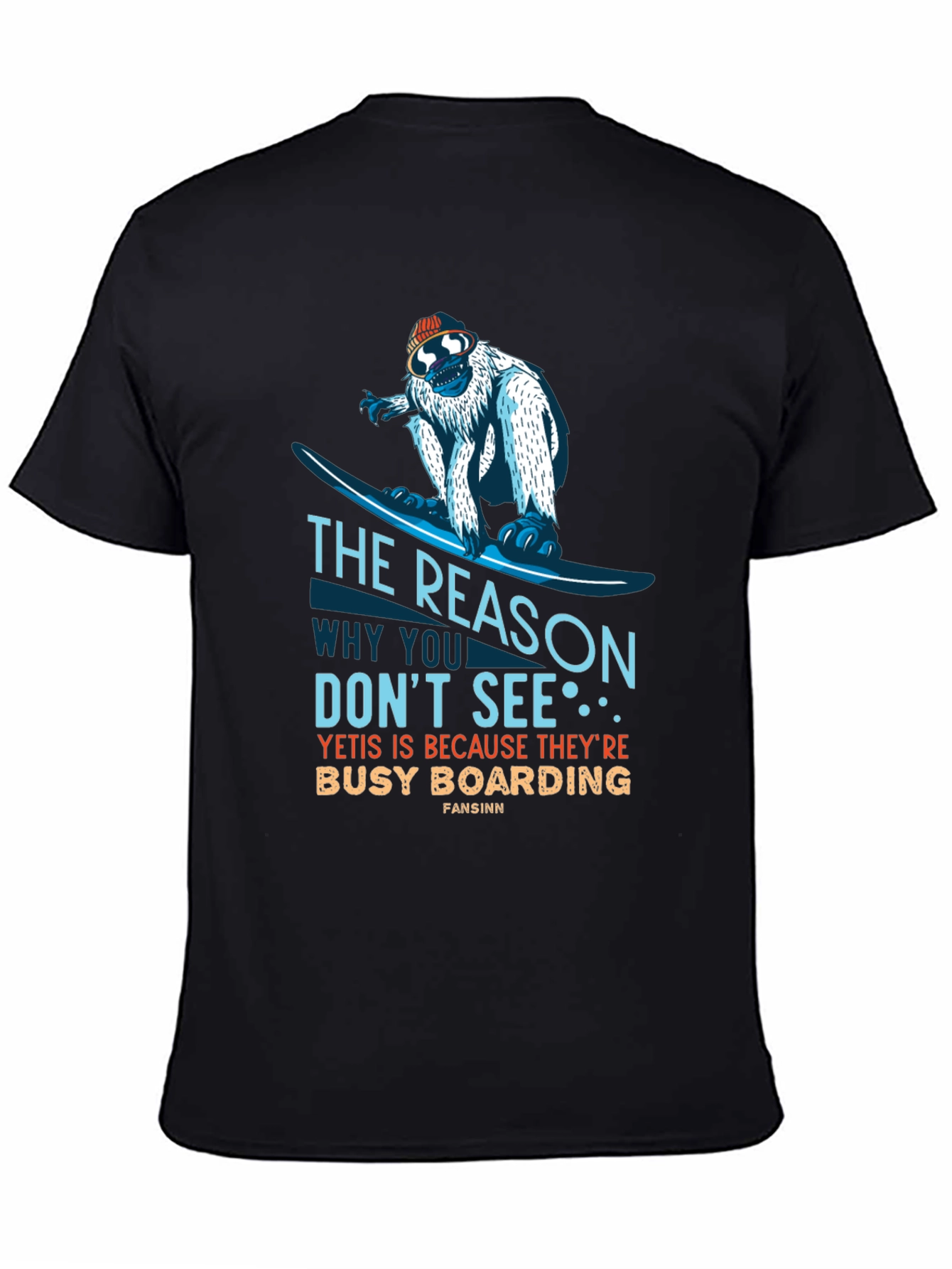 Yeti Snowboarding T-Shirt