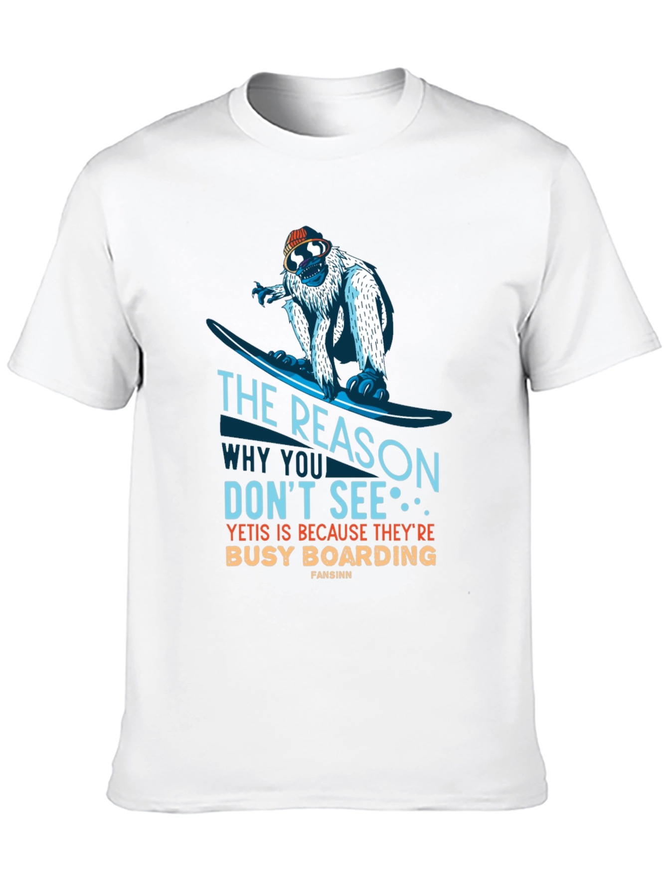 Yeti Snowboarding T-Shirt