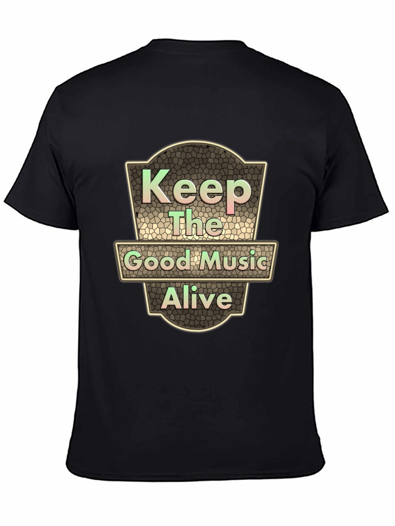 Keep The Good Music Alive Black T-Shirt