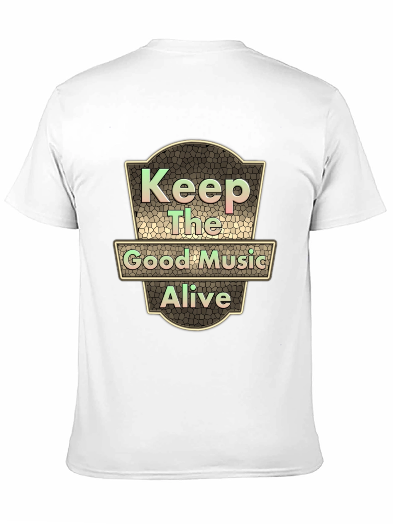 Keep The Good Music Alive Black T-Shirt