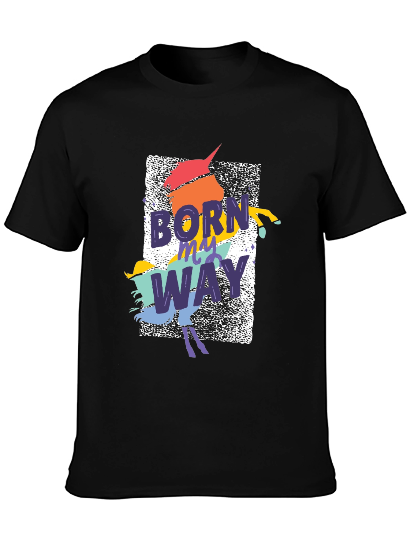Born This Way Unicorn T-Shirt