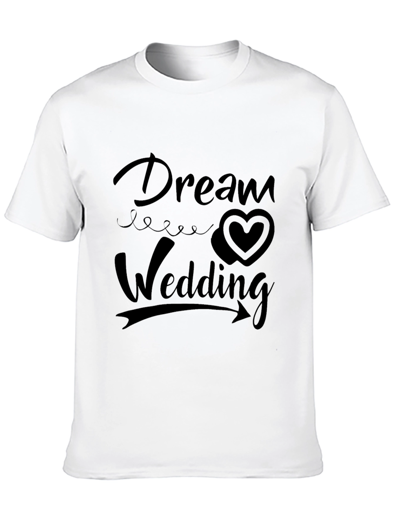 Dream Wedding Black T-Shirt