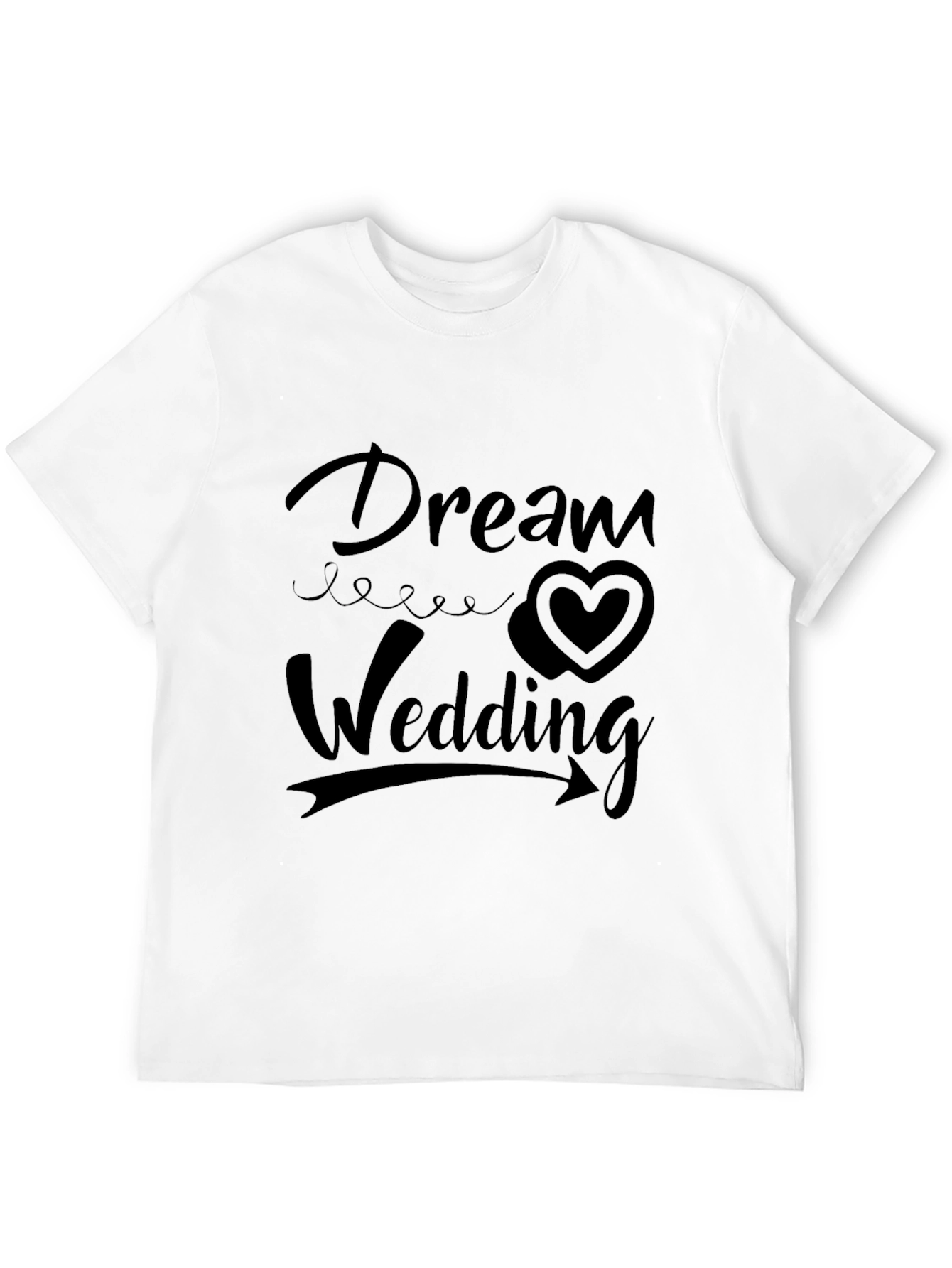 Dream Wedding Black T-Shirt