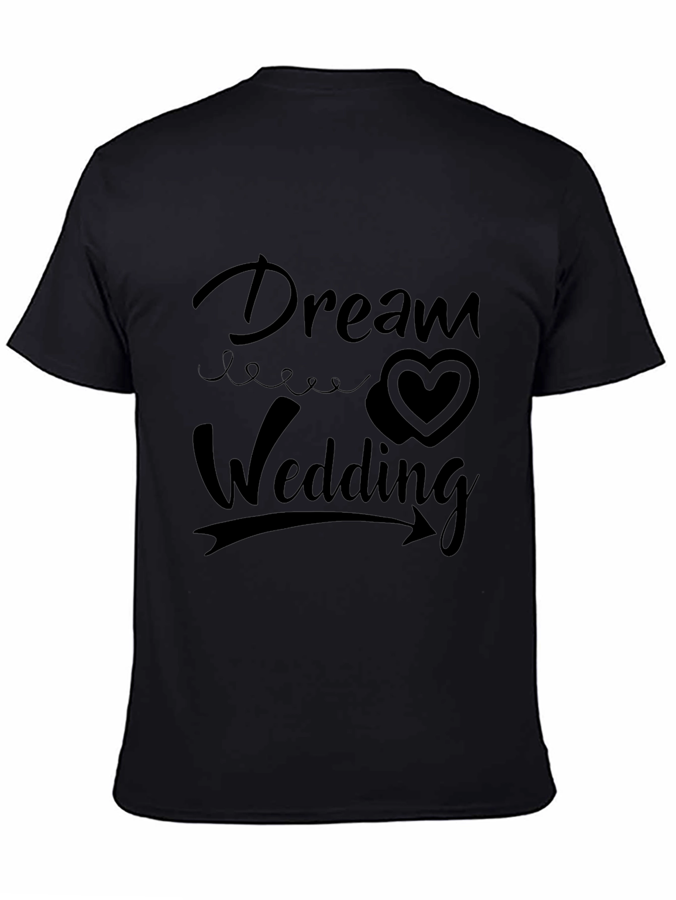 Dream Wedding Black T-Shirt