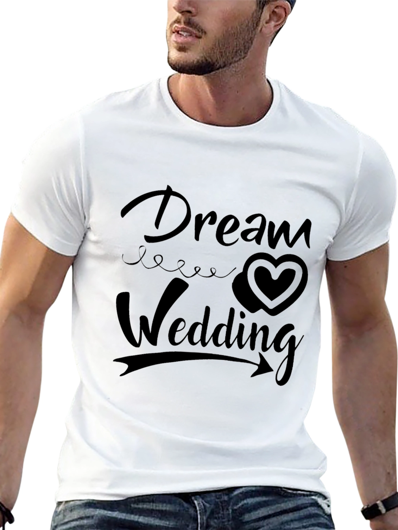 Dream Wedding Black T-Shirt