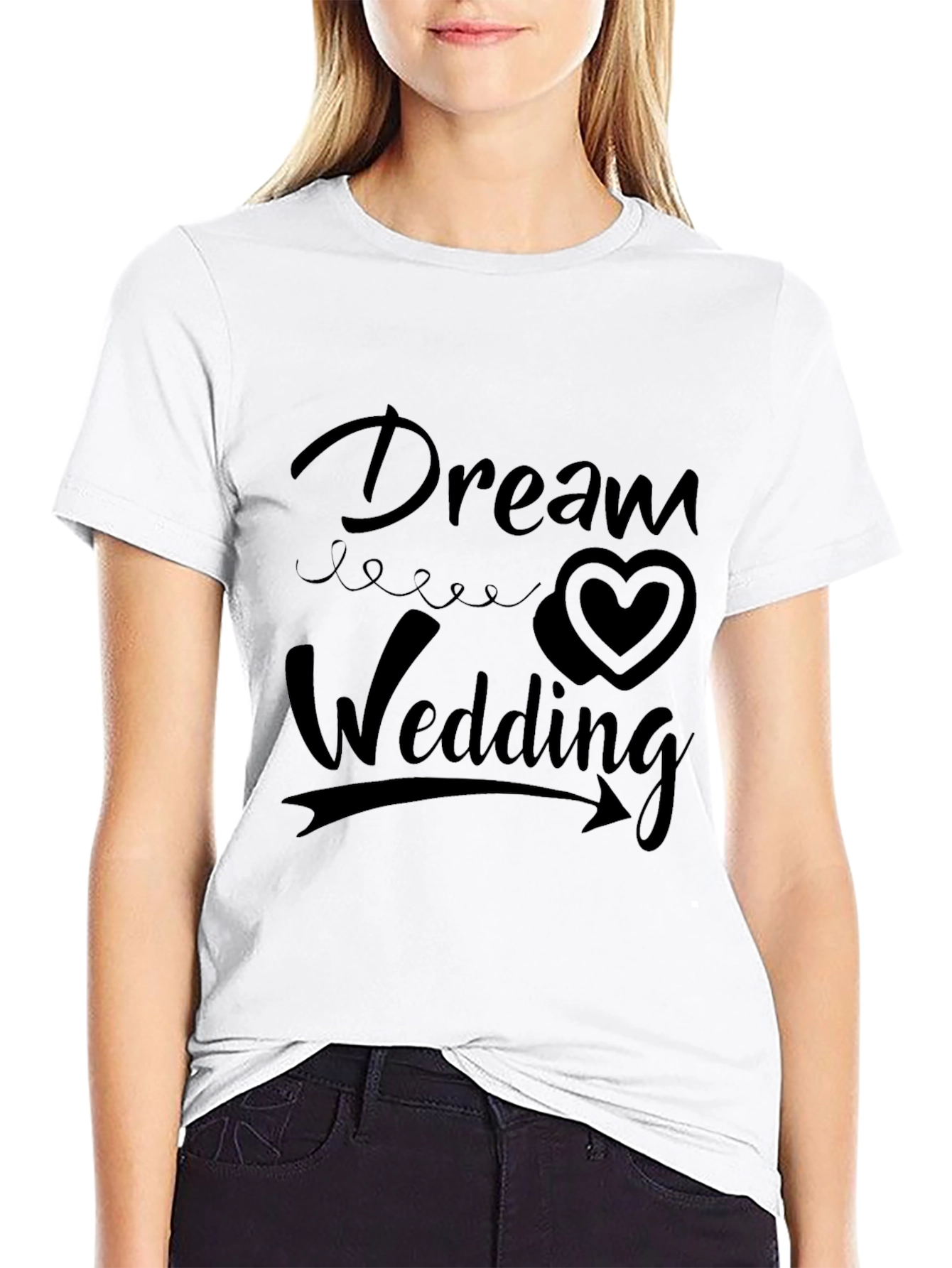 Dream Wedding Black T-Shirt
