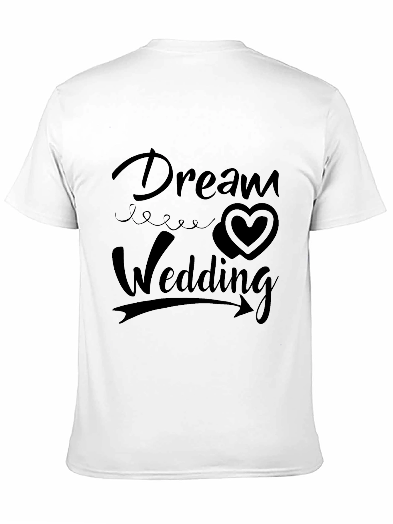 Dream Wedding Black T-Shirt
