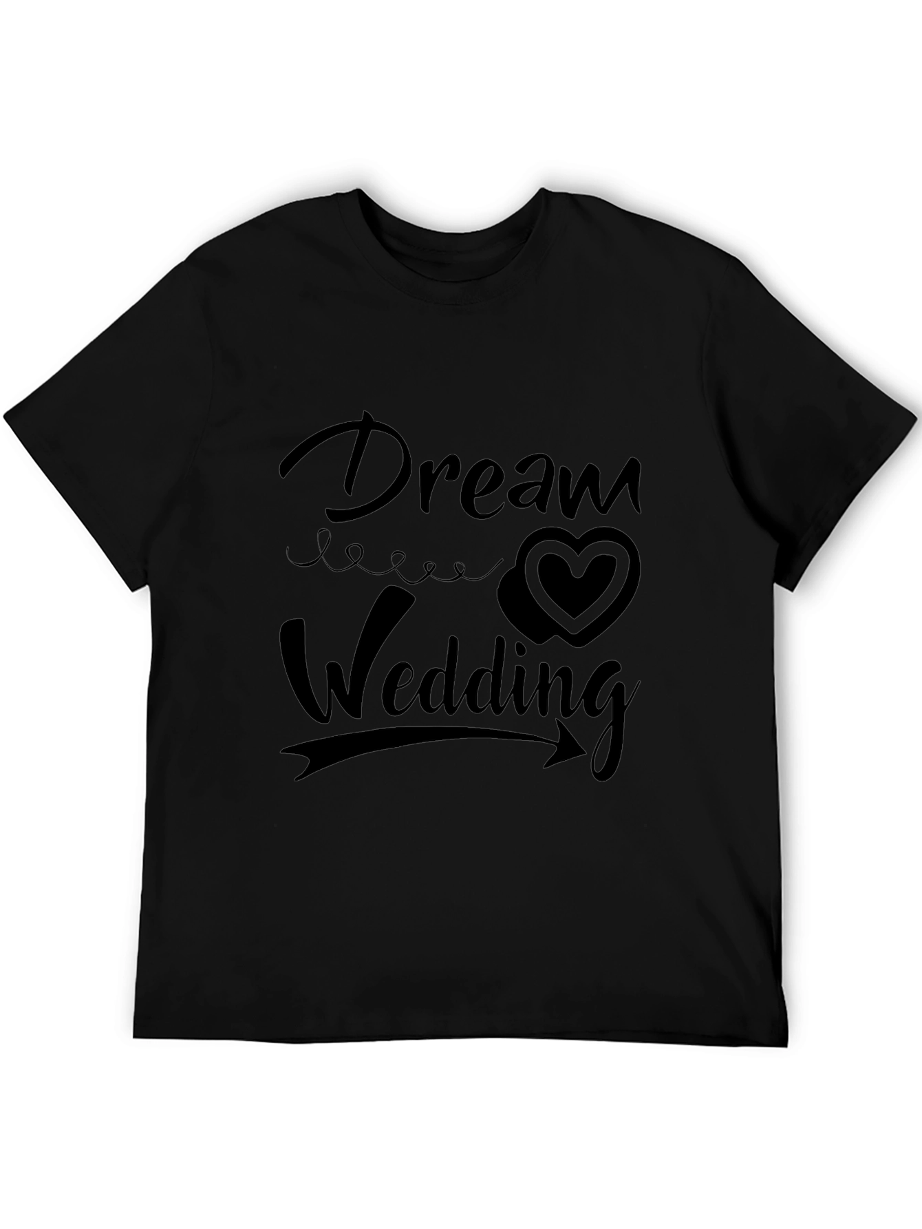 Dream Wedding Black T-Shirt