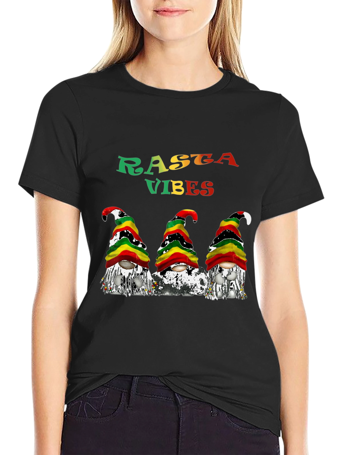 Rasta Vibes Gnome T-Shirt