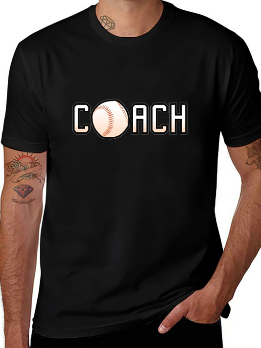 Coach Baseball Graphic T-Shirt
