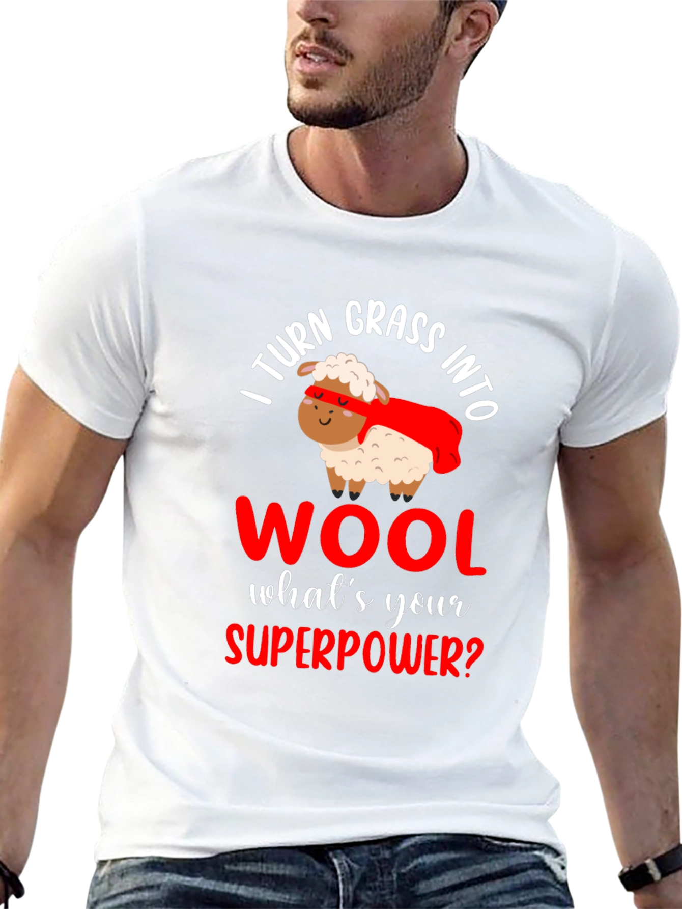 I Turn Grass Into Wool T-Shirt