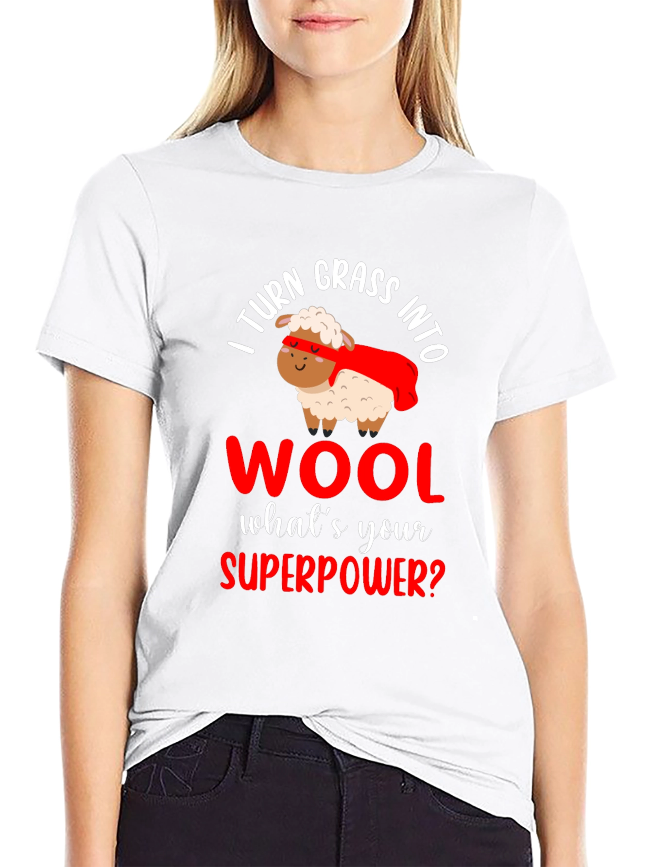 I Turn Grass Into Wool T-Shirt