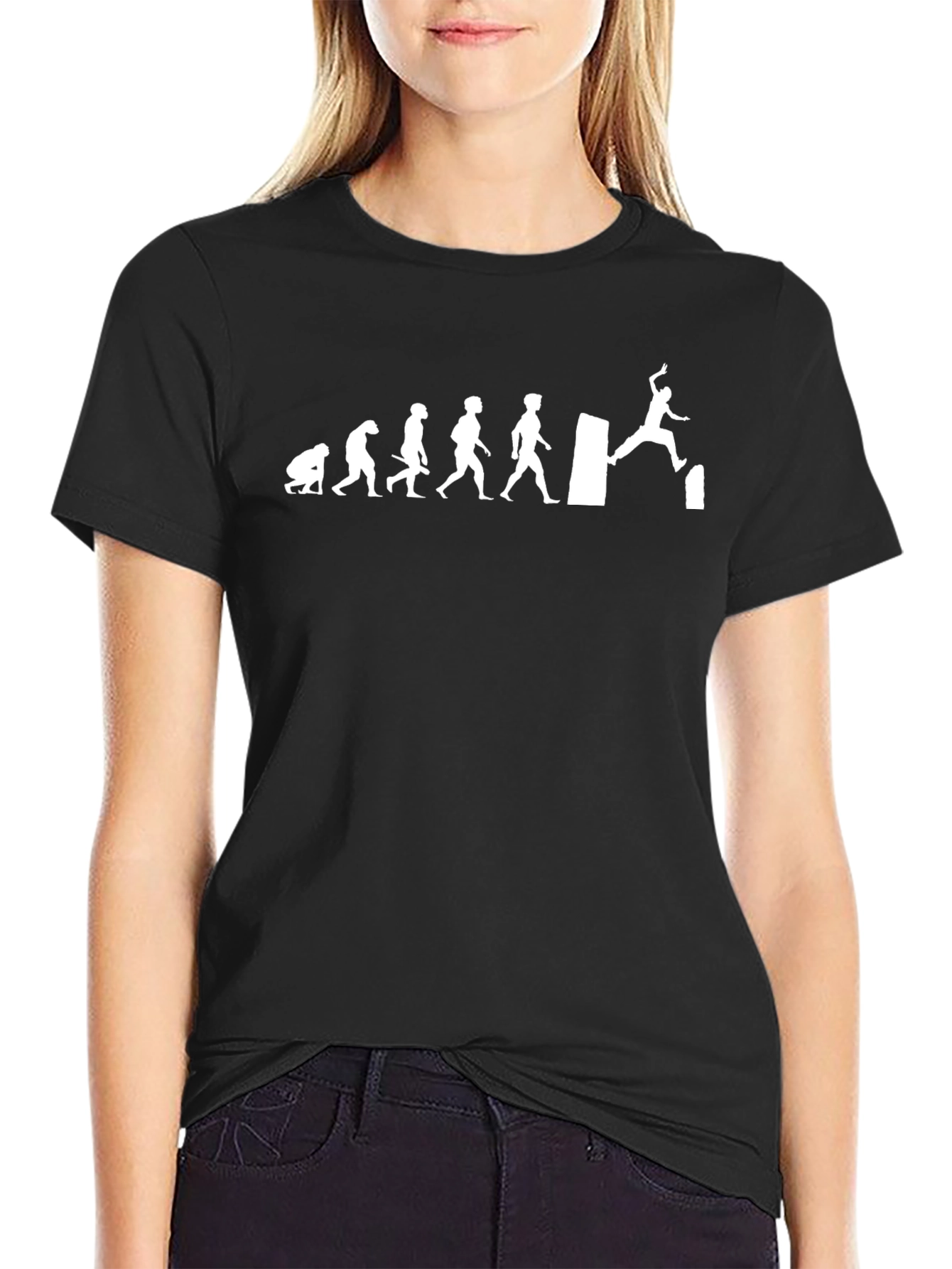 Evolution Parkour Black T-Shirt