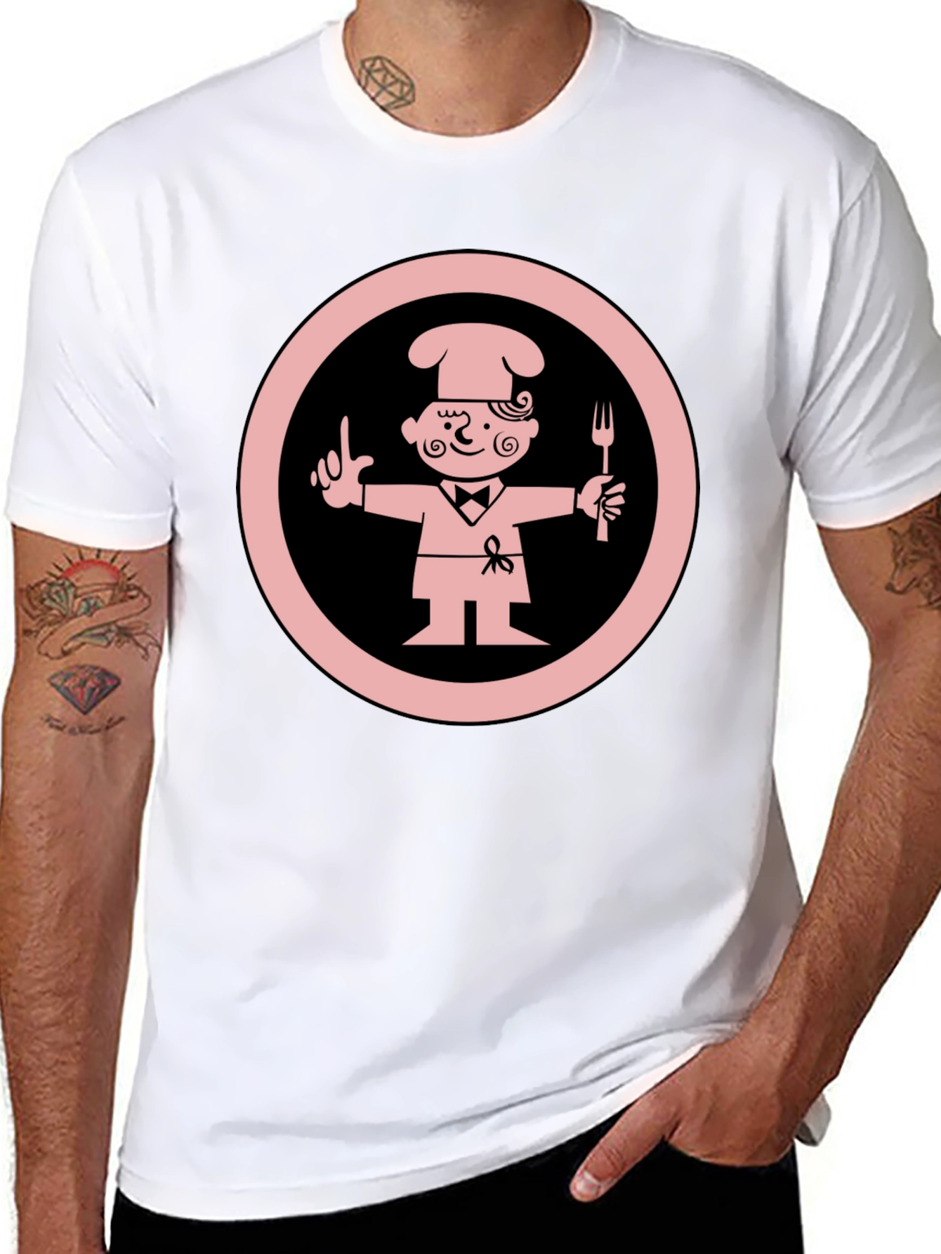 Chef Graphic Tee - Retro Kitchen Humor