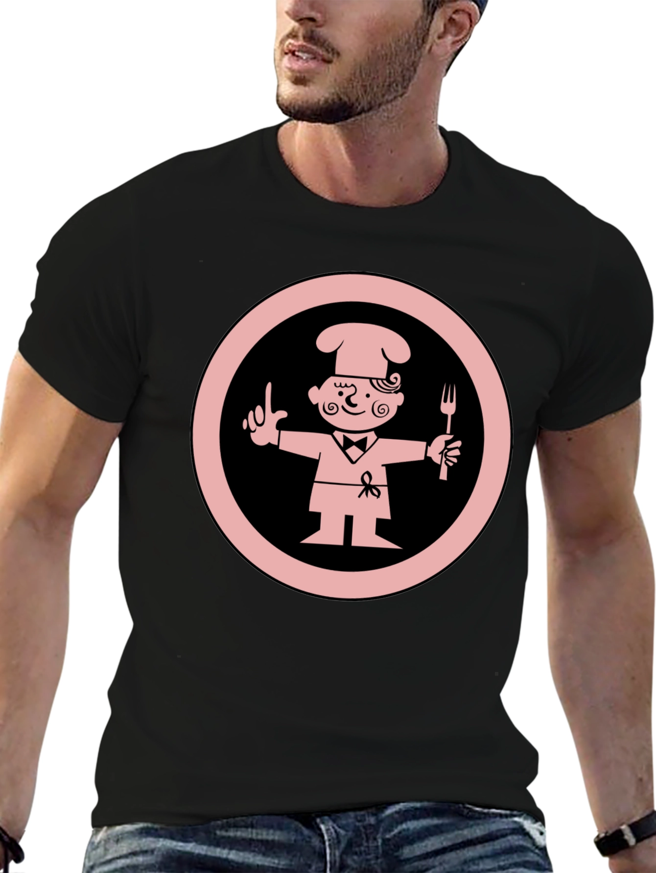 Chef Graphic Tee - Retro Kitchen Humor