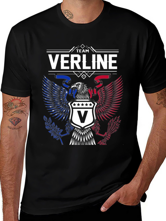 Team Verline Eagle Crest Graphic T-Shirt