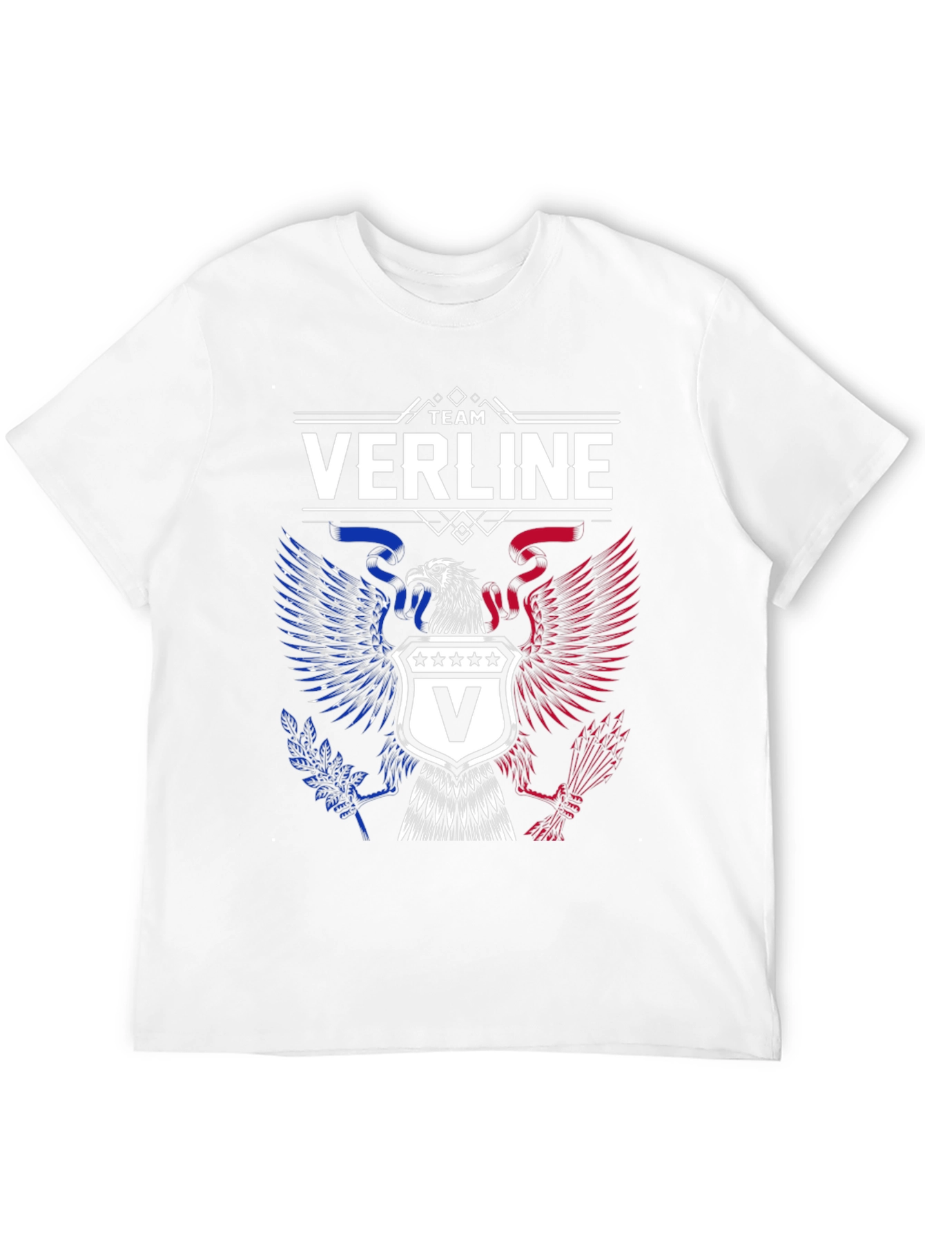 Team Verline Eagle Crest Graphic T-Shirt