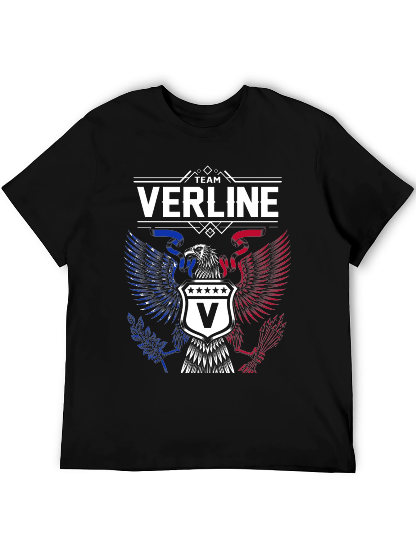 Team Verline Eagle Crest Graphic T-Shirt