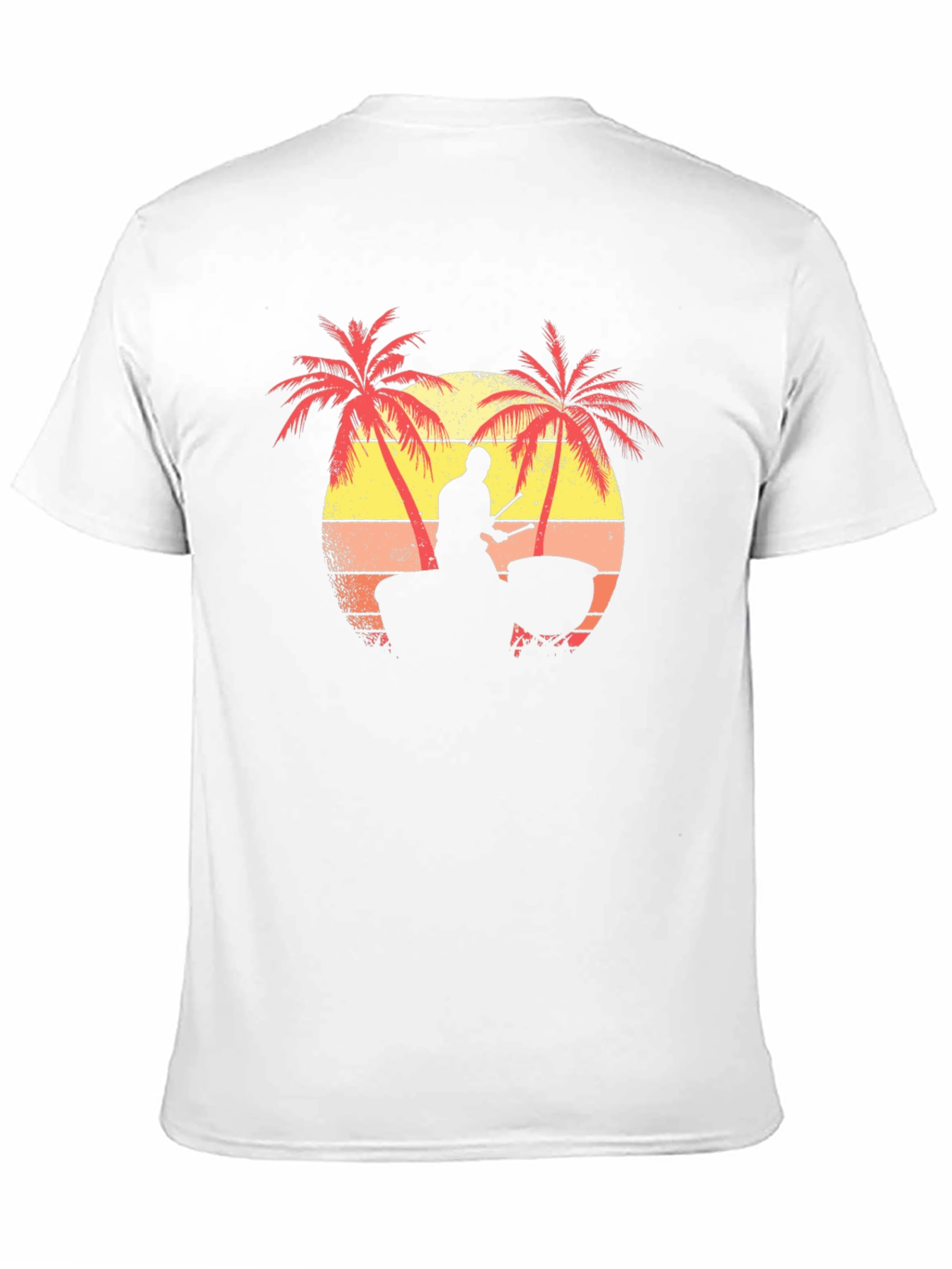 Tropical Sunset Steel Drum T-Shirt