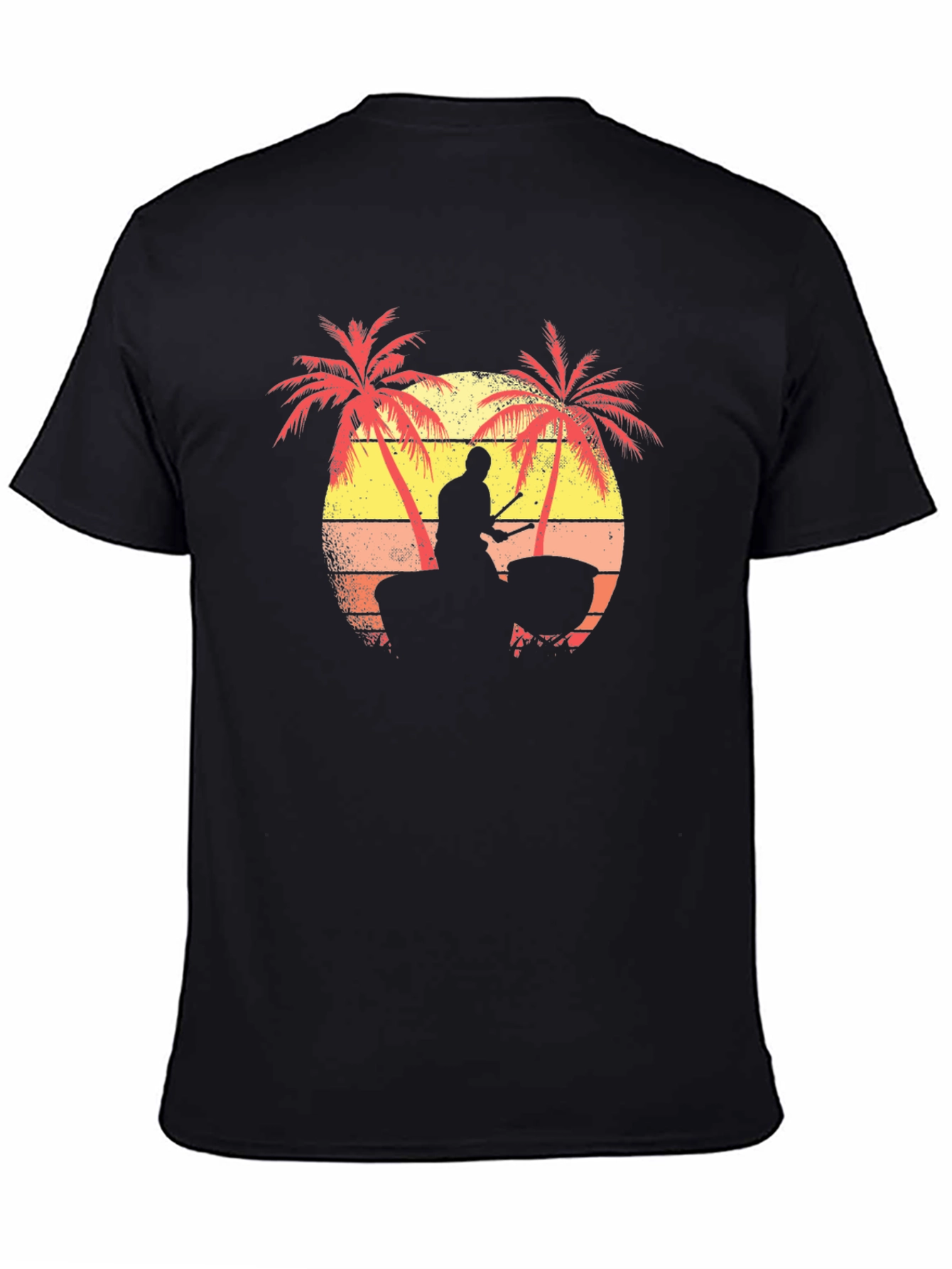 Tropical Sunset Steel Drum T-Shirt