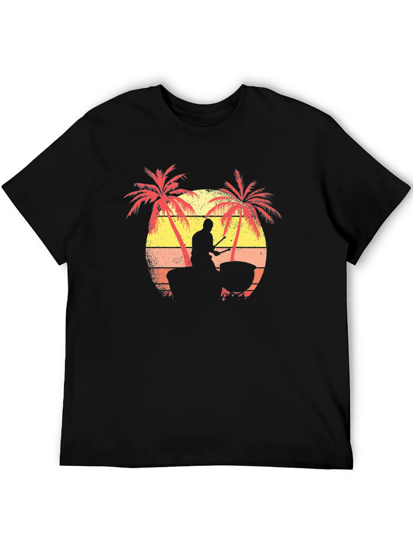 Tropical Sunset Steel Drum T-Shirt