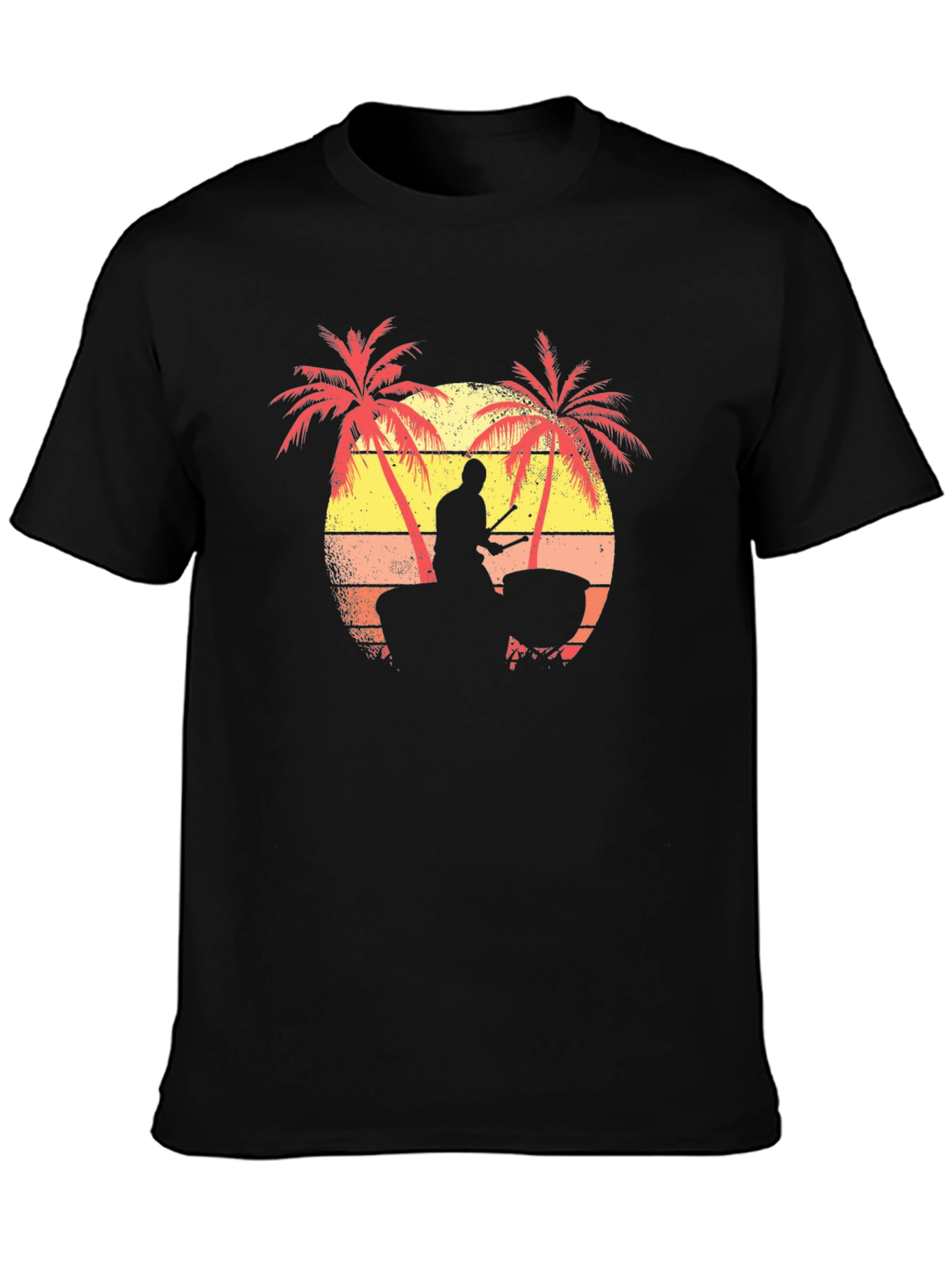 Tropical Sunset Steel Drum T-Shirt