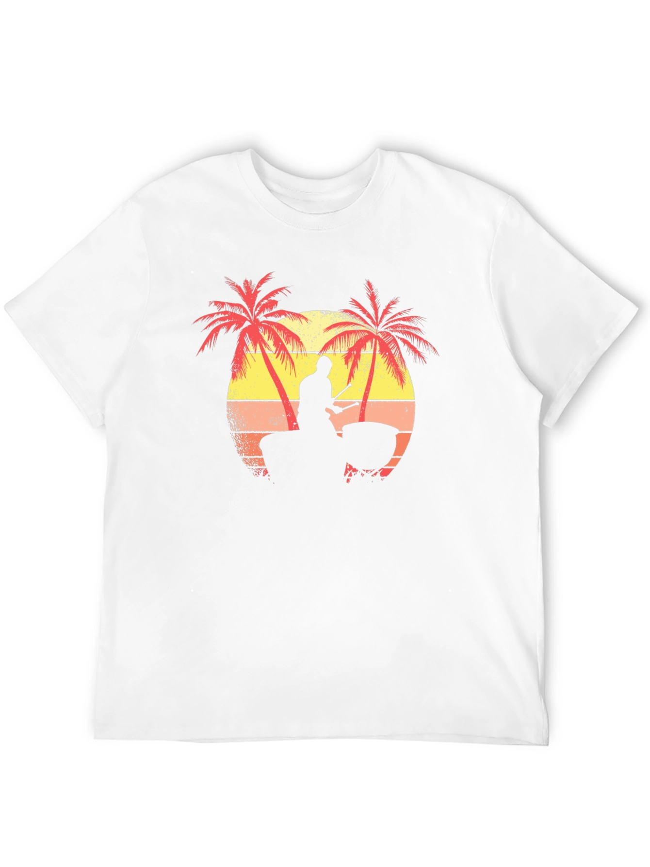 Tropical Sunset Steel Drum T-Shirt