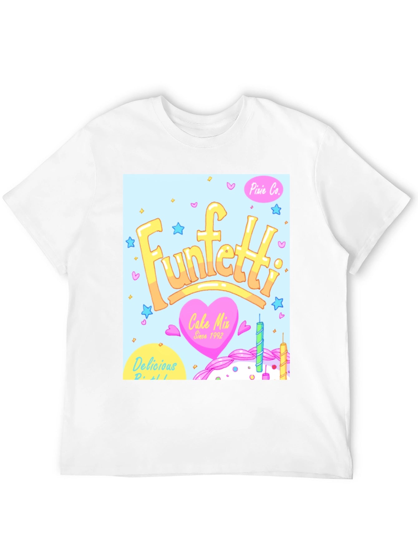 Funfetti Cake Mix Graphic Tee