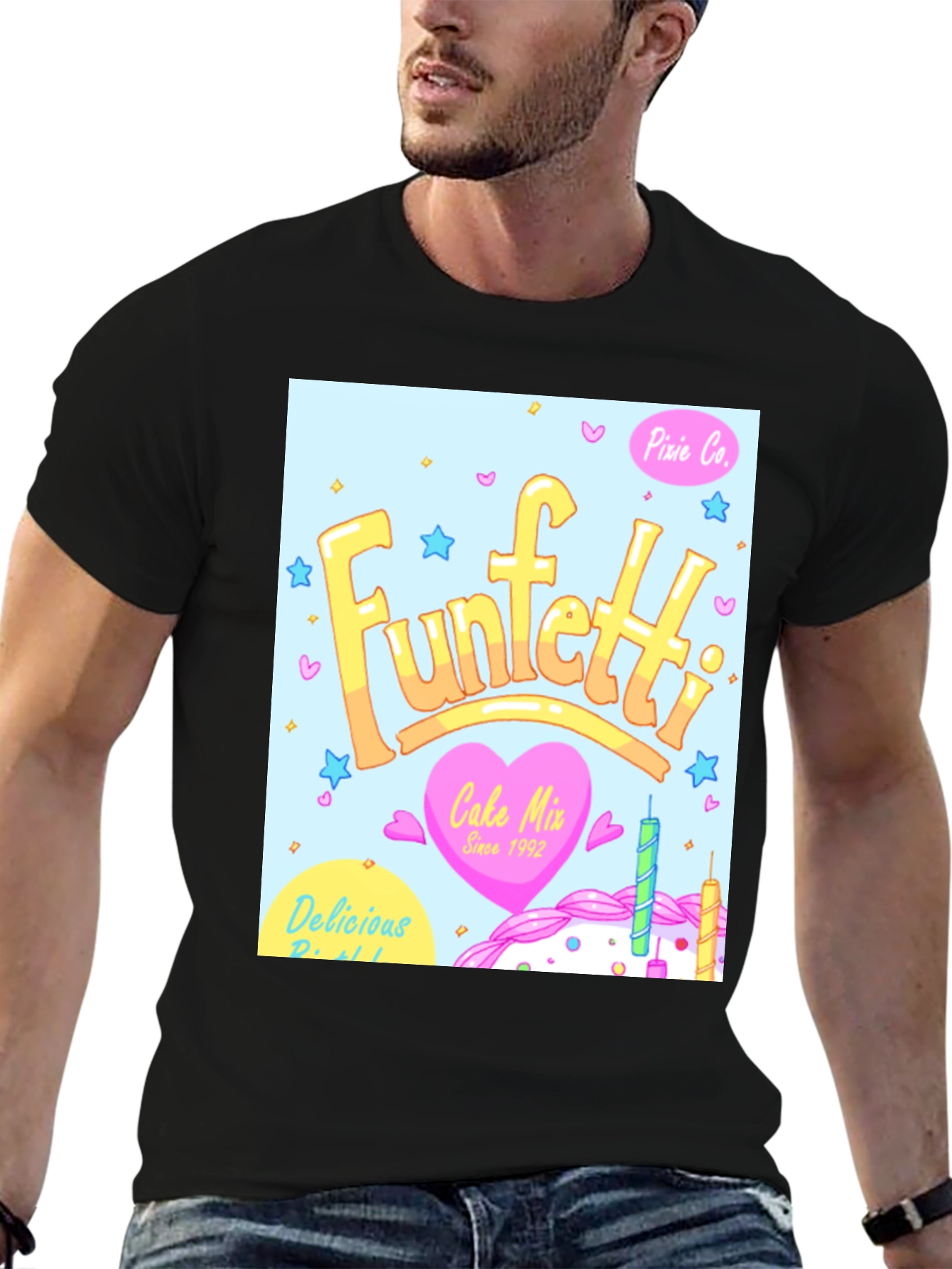 Funfetti Cake Mix Graphic Tee