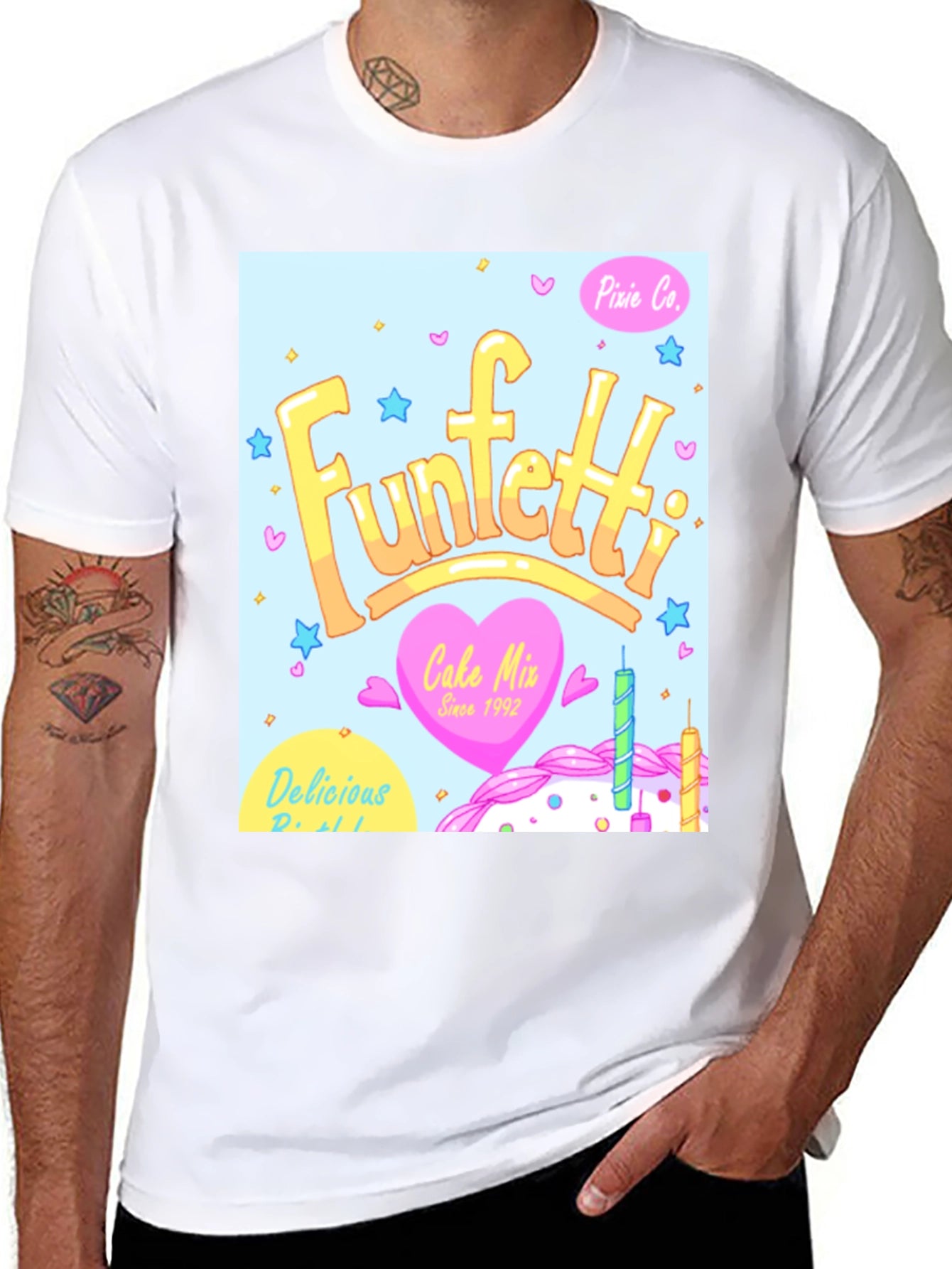 Funfetti Cake Mix Graphic Tee