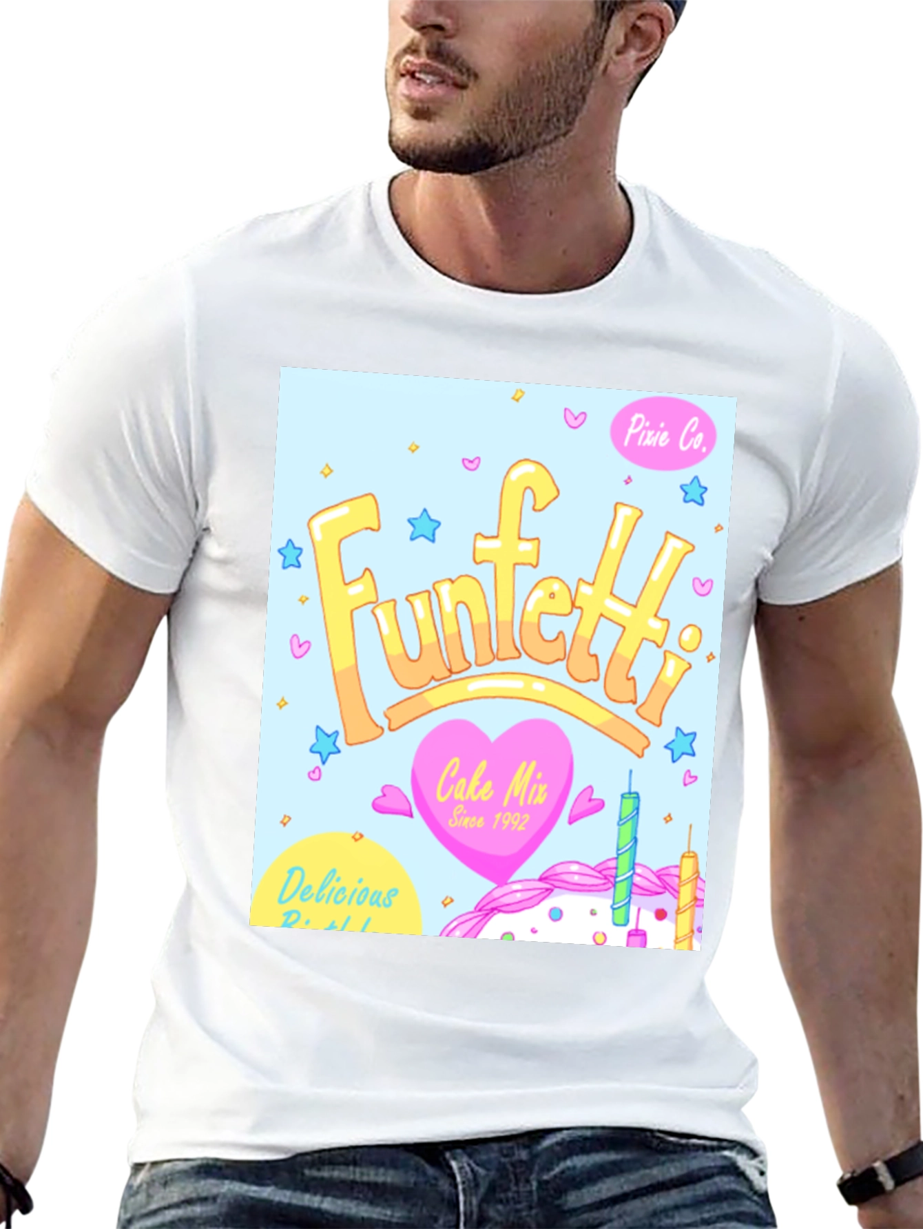 Funfetti Cake Mix Graphic Tee