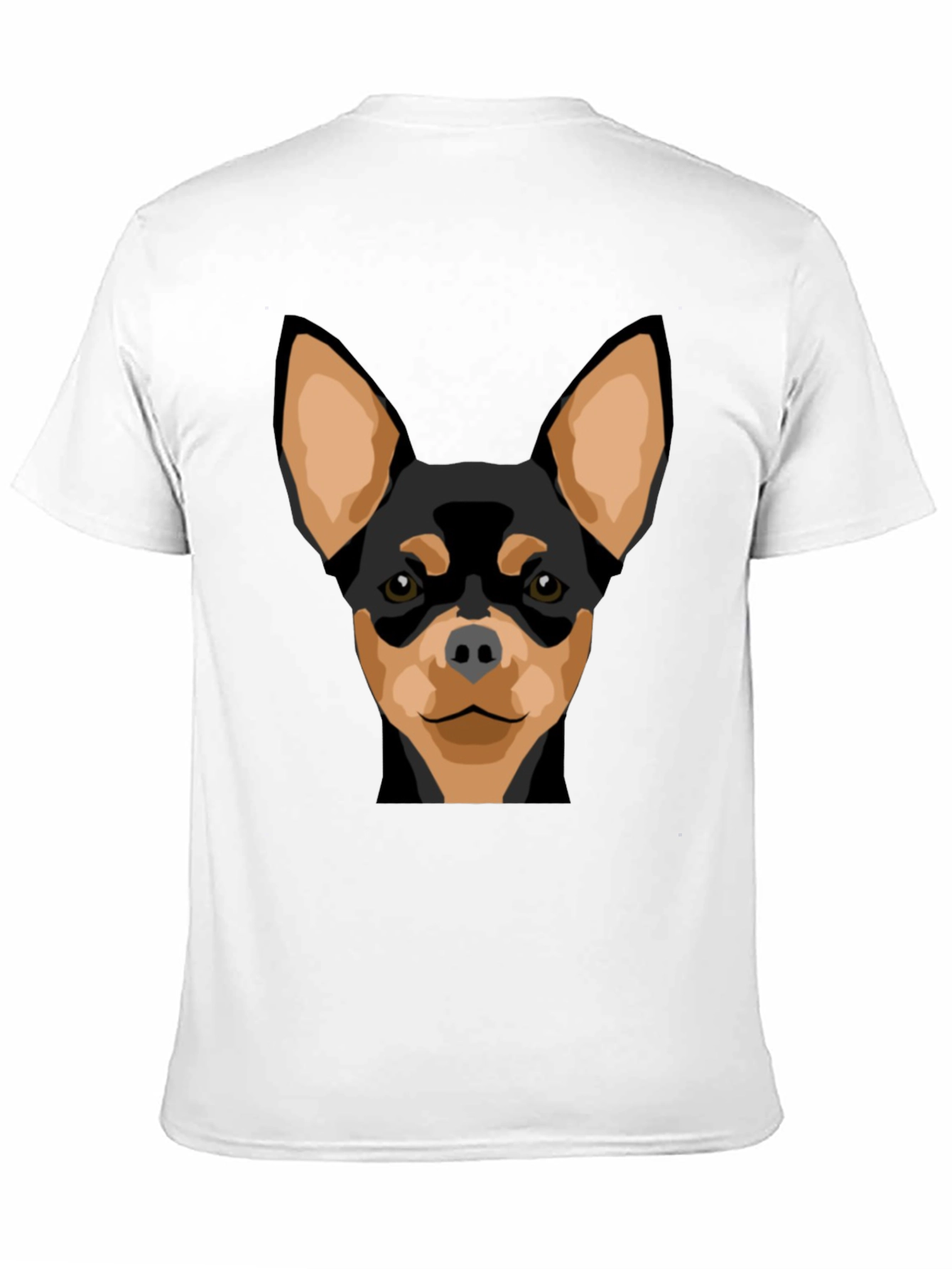 Dog Graphic Tee - Black T-Shirt with Dog Design