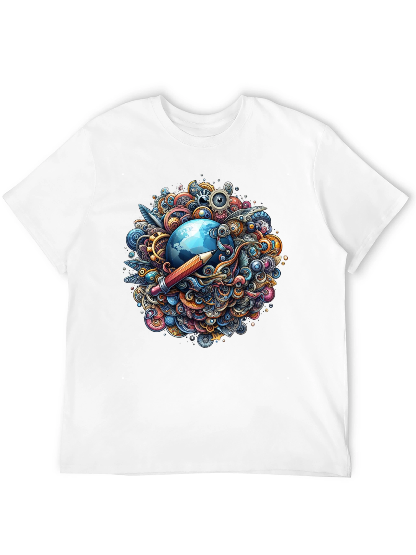 Creative World Black T-Shirt