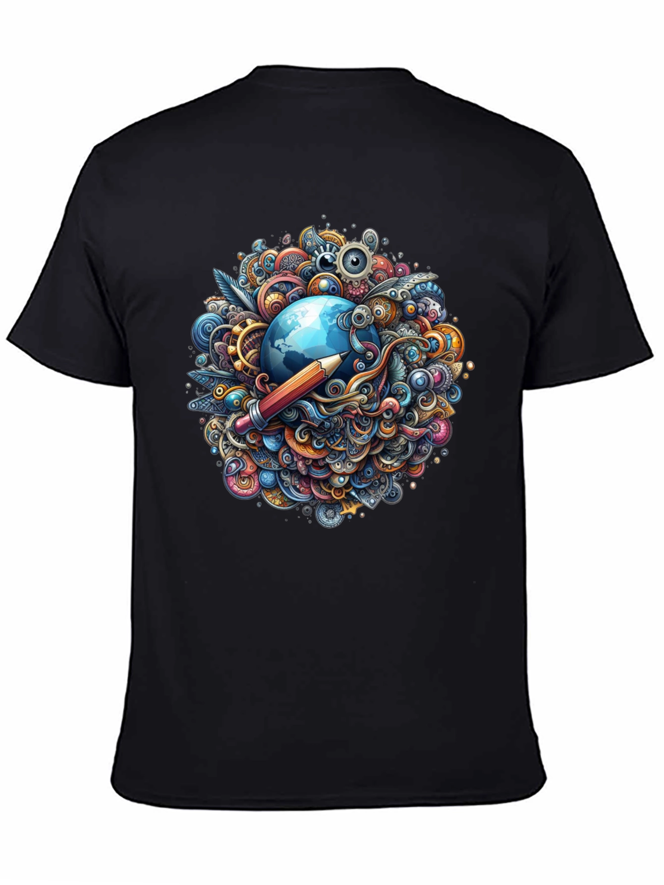 Creative World Black T-Shirt