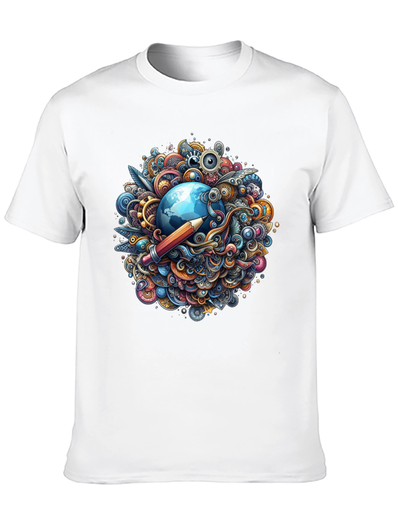 Creative World Black T-Shirt