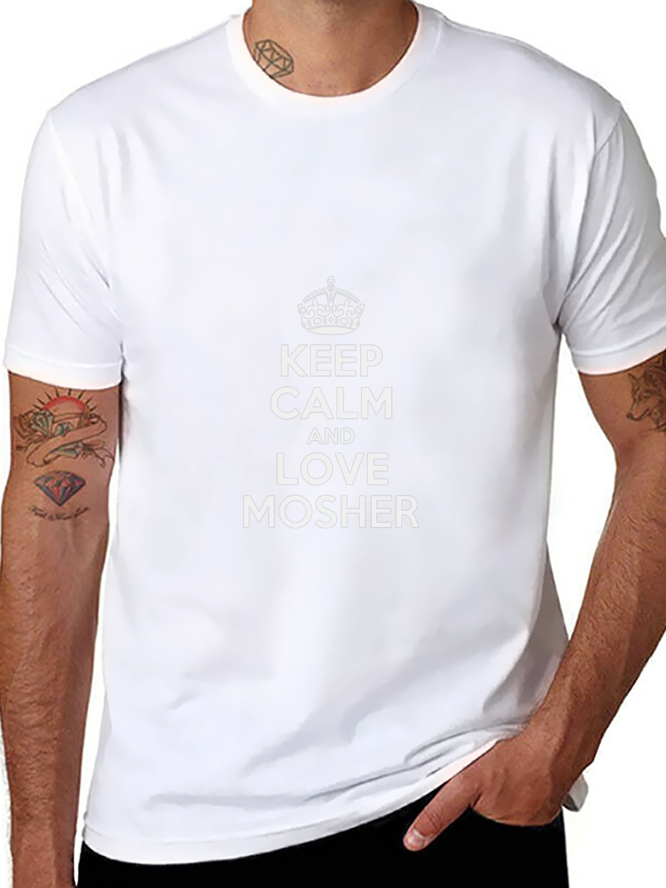 Keep Calm and Love Mosher T-Shirt