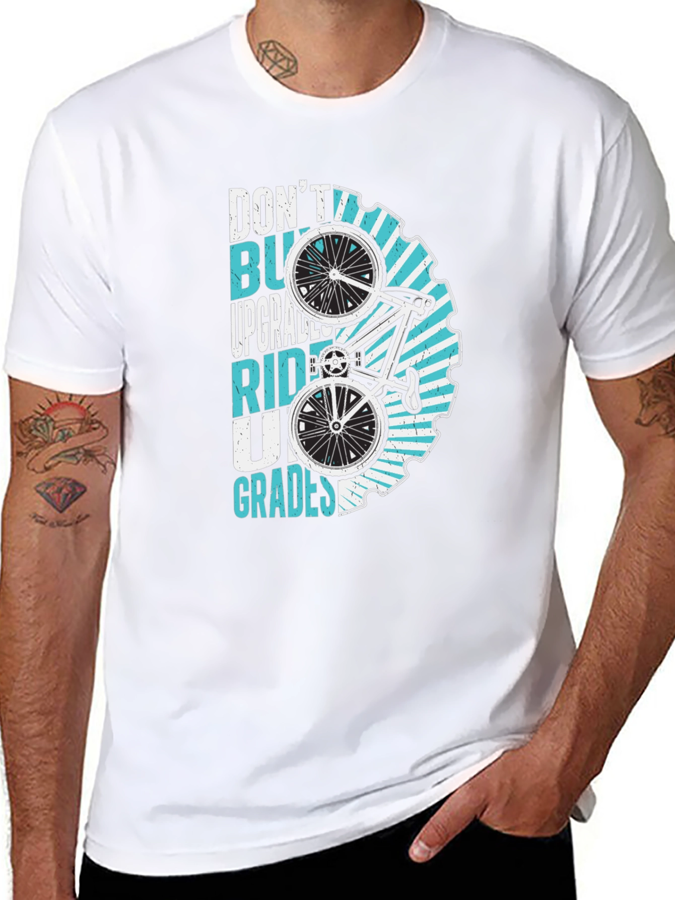 Dont Buy Upgrades Ride Up Grades T-Shirt