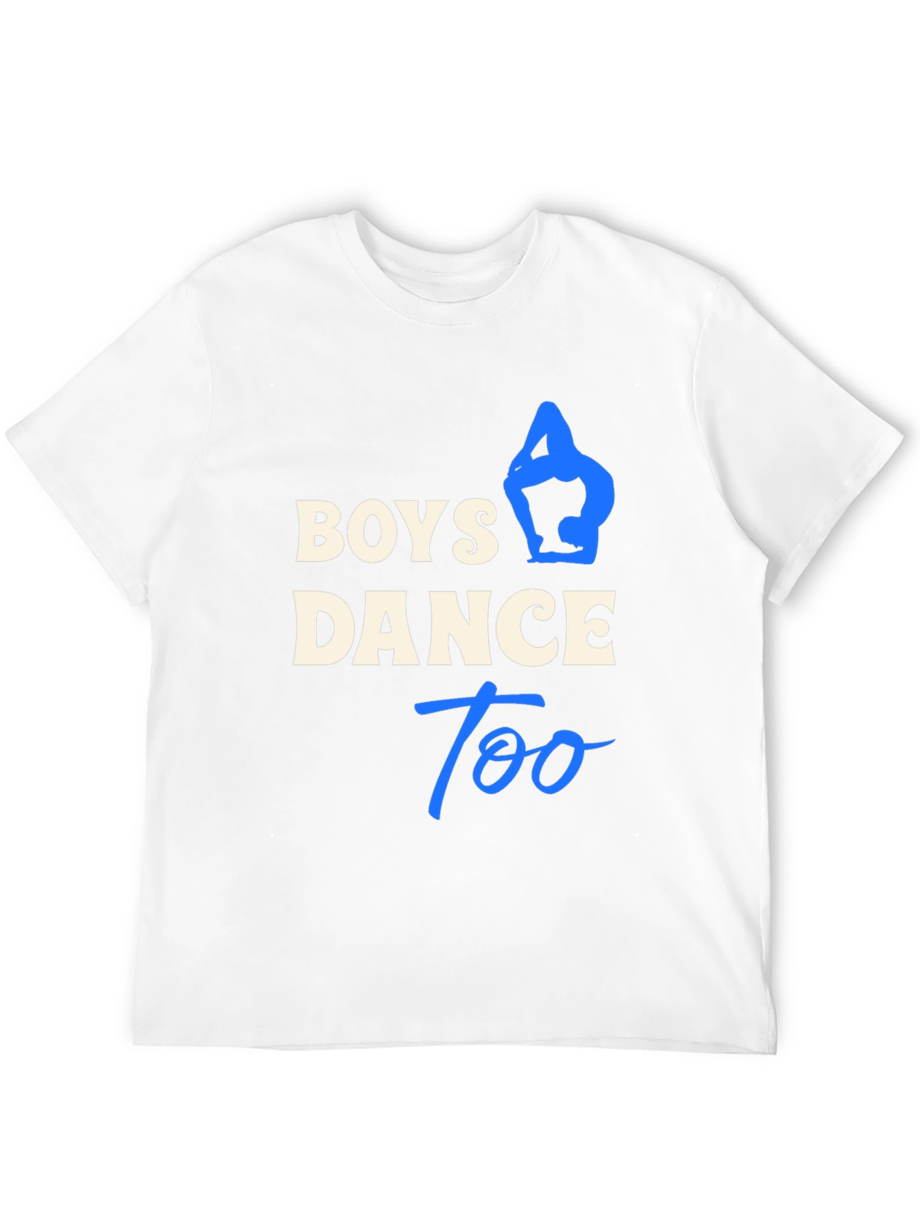 Boys Dance Too Black T-Shirt