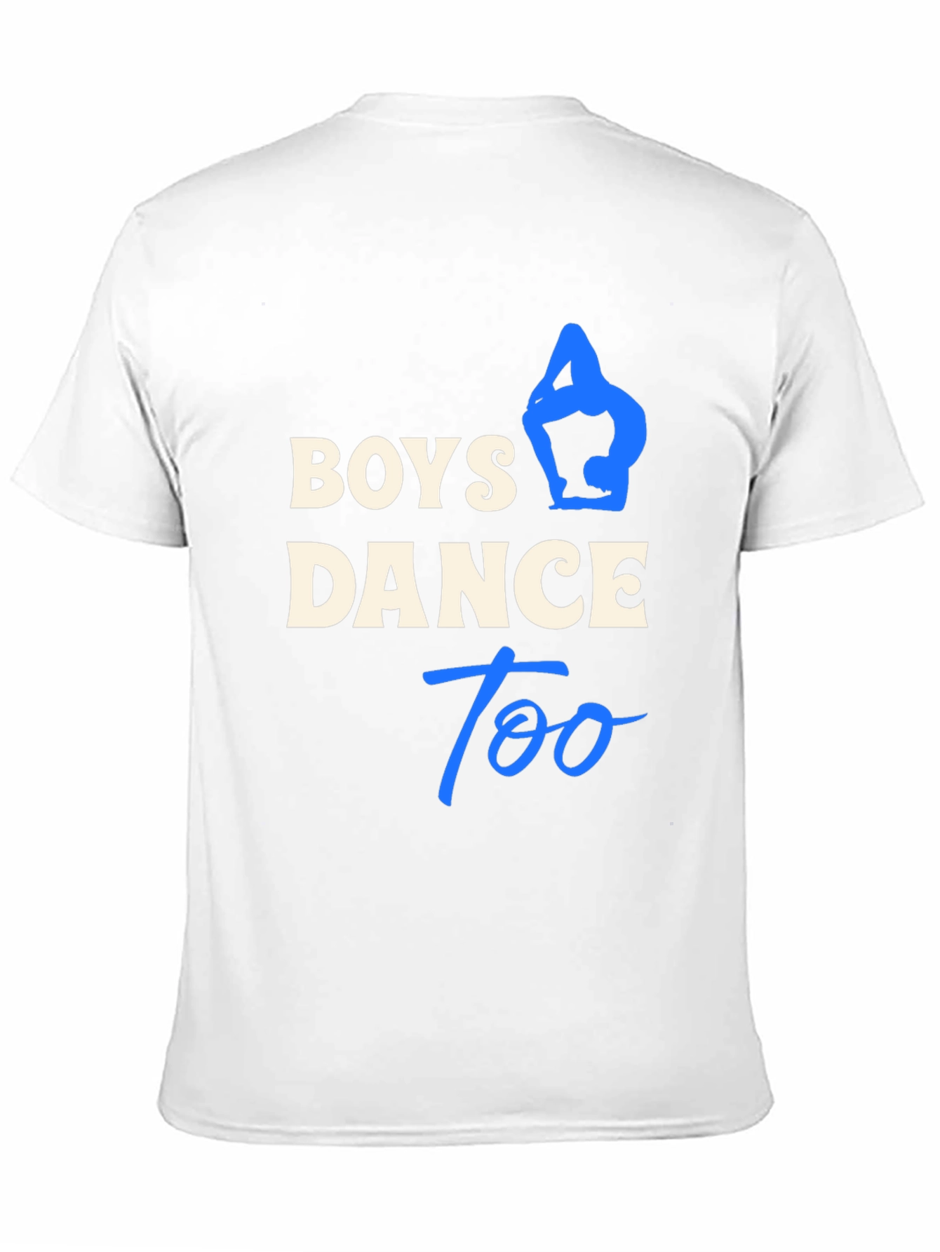 Boys Dance Too Black T-Shirt