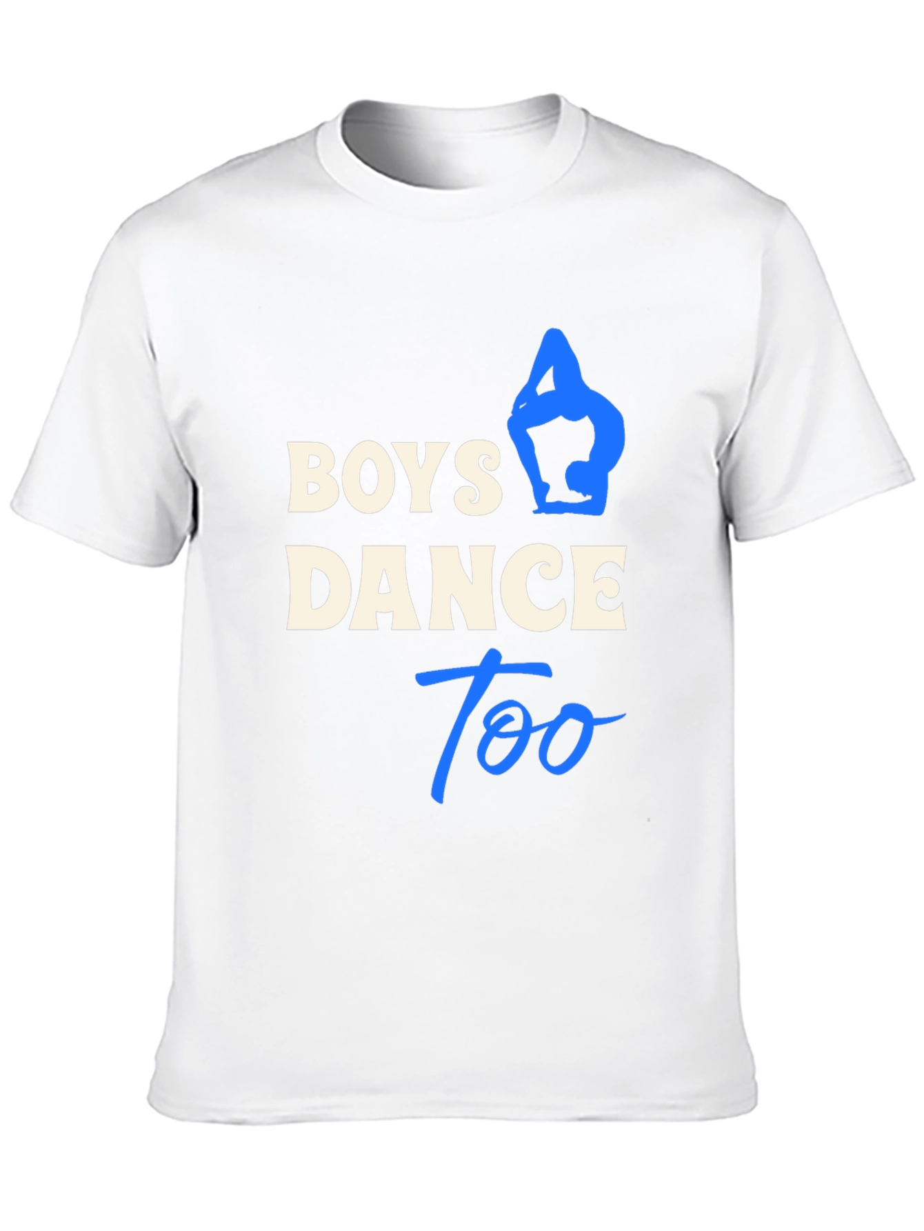 Boys Dance Too Black T-Shirt