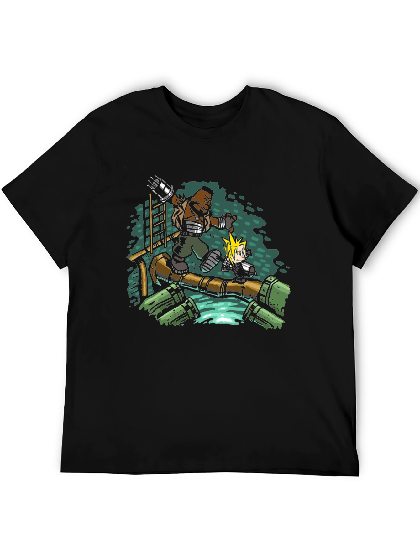 FFVII Midgar Escape T-Shirt