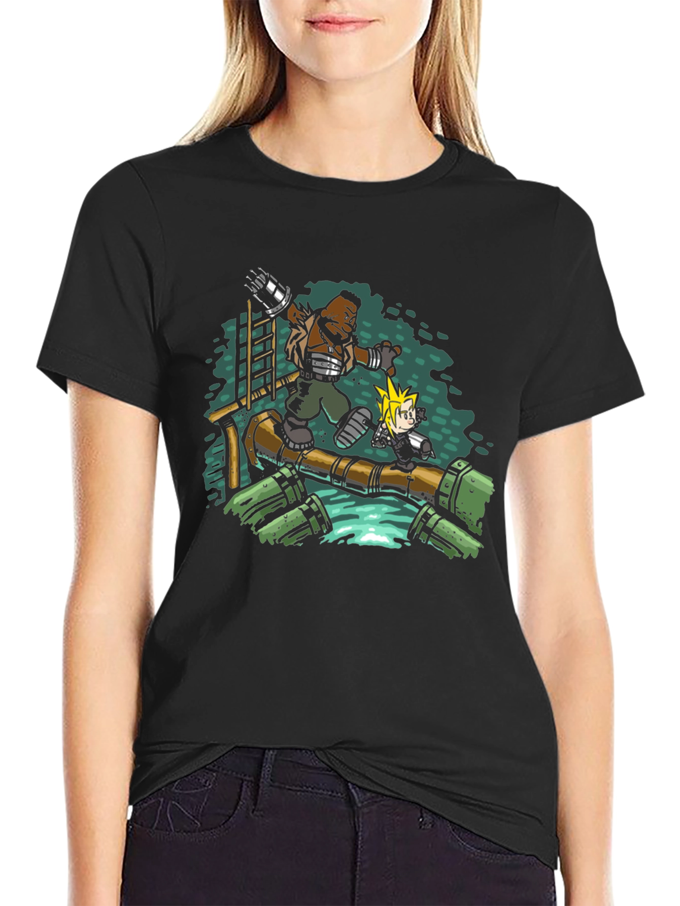 FFVII Midgar Escape T-Shirt