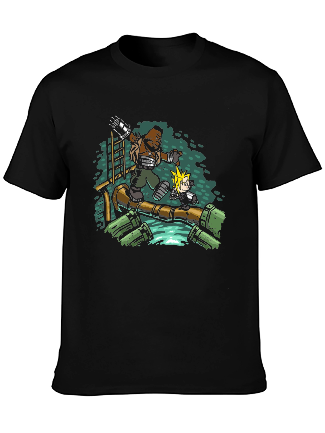 FFVII Midgar Escape T-Shirt
