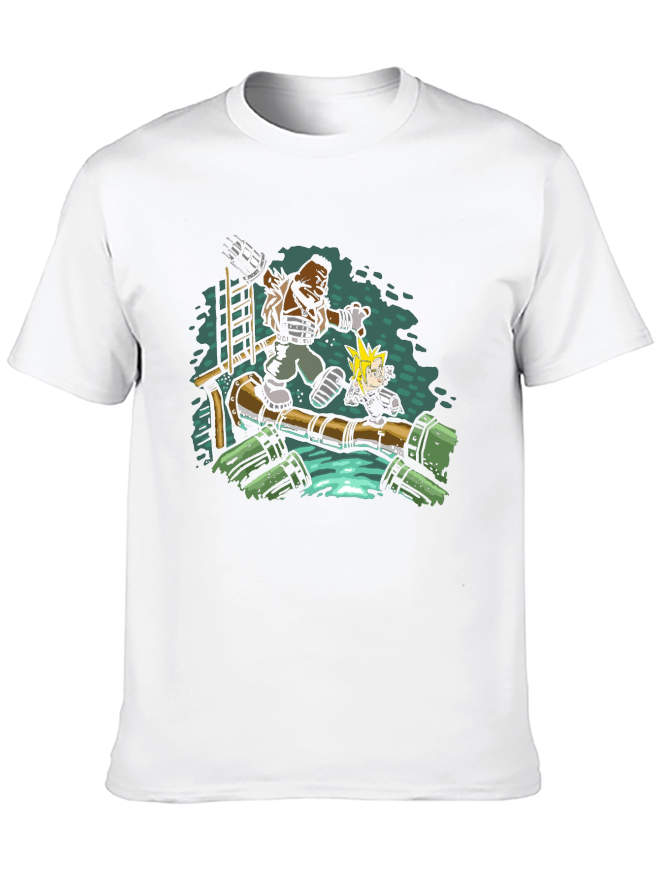 FFVII Midgar Escape T-Shirt