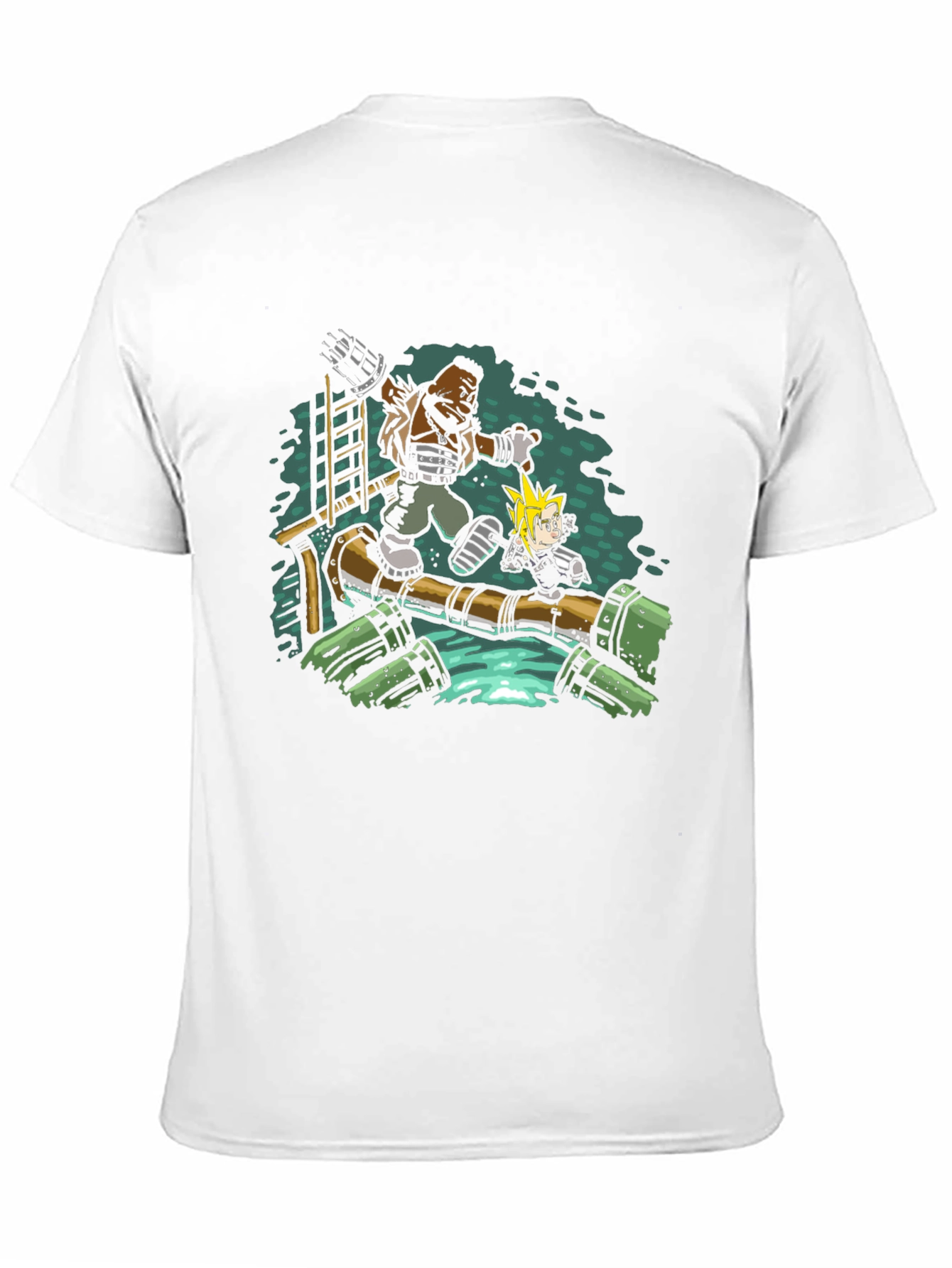 FFVII Midgar Escape T-Shirt
