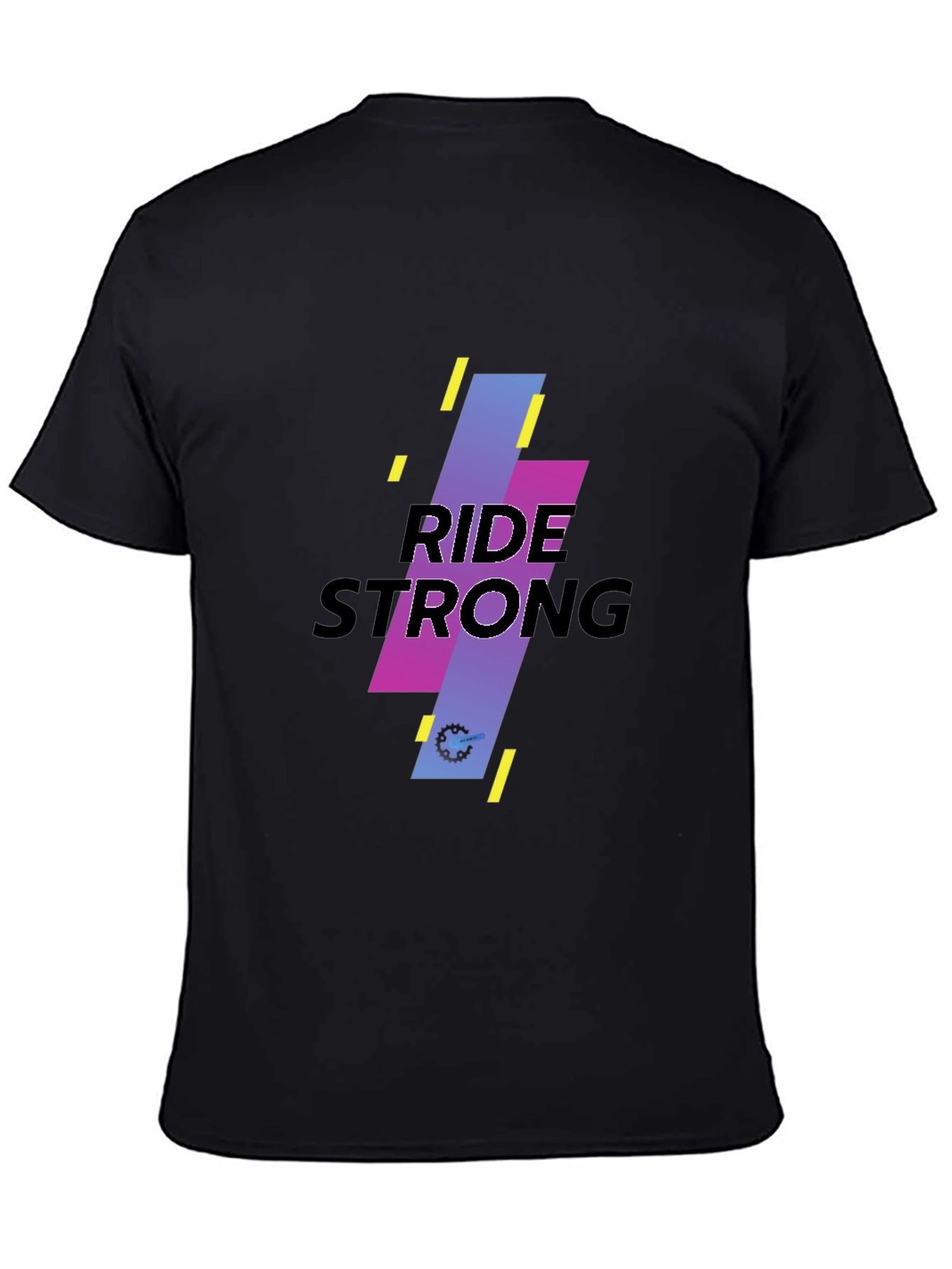 Ride Strong Black Graphic Tee