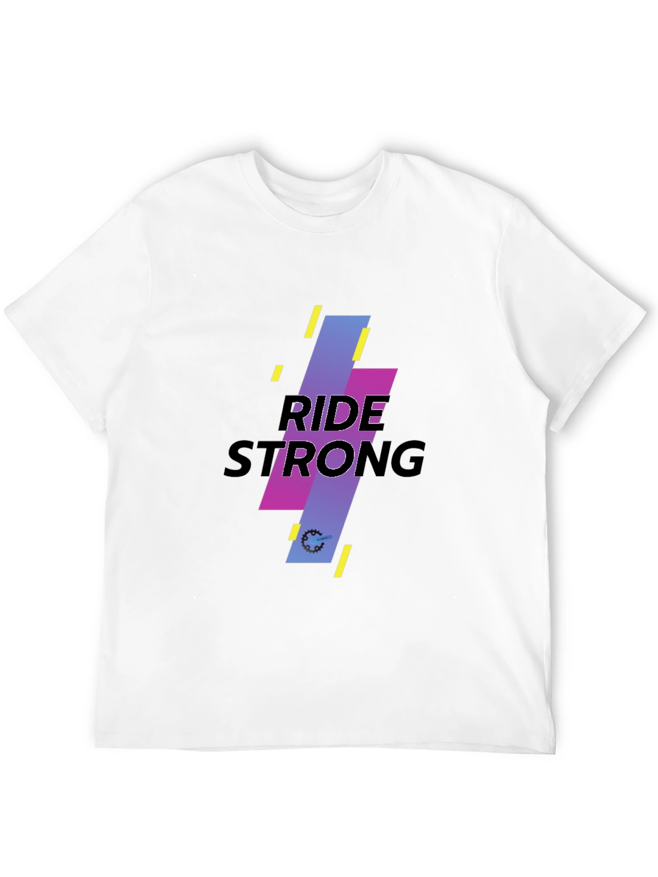 Ride Strong Black Graphic Tee