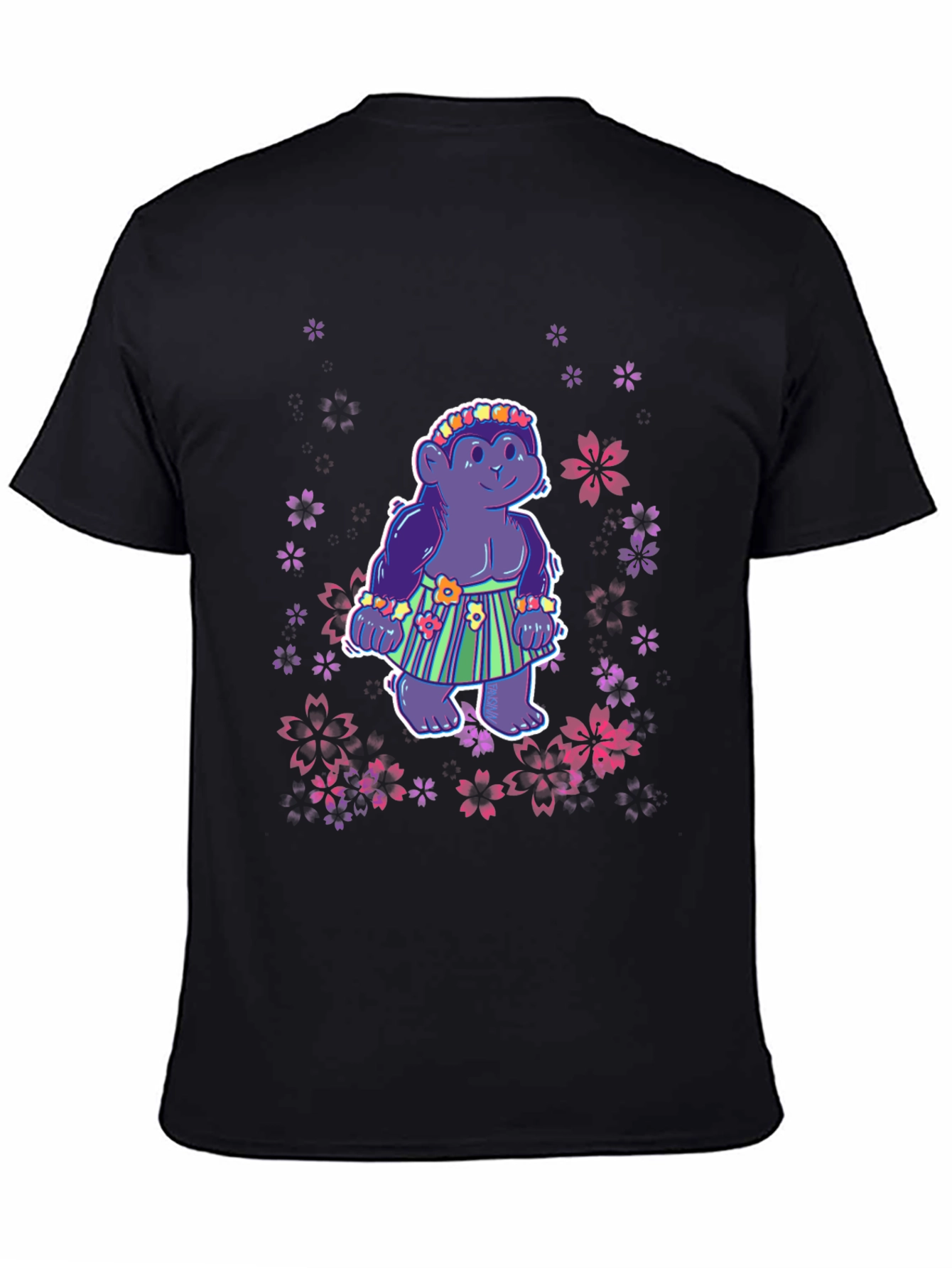 Troll Hula Dancer Graphic Tee