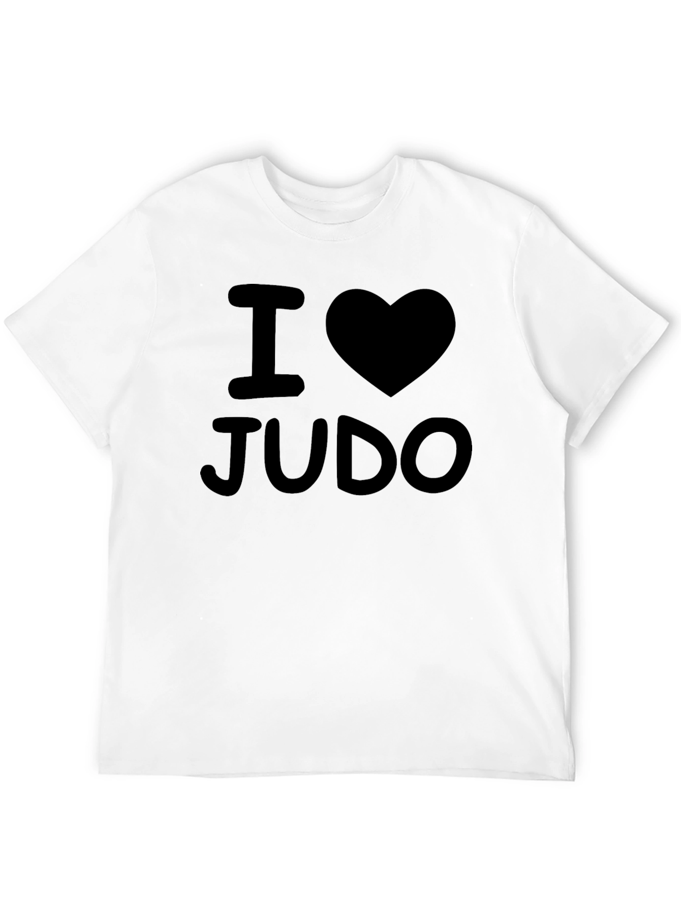 I Heart Judo T-Shirt - Black