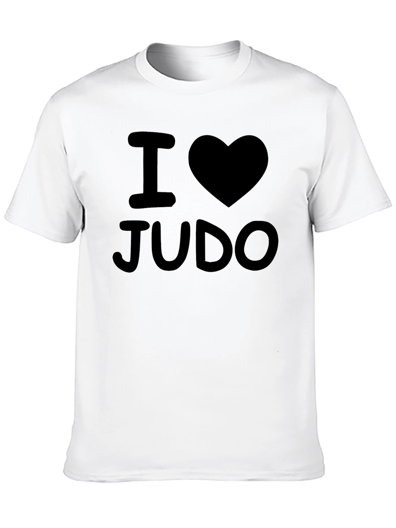 I Heart Judo T-Shirt - Black